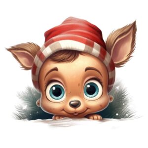 Heat transfers Iron on stickers  Chrismas winter 1877 for Tshirts Iron on Decal Patches Stickers Clothes Hat Pillows DIY Crafts