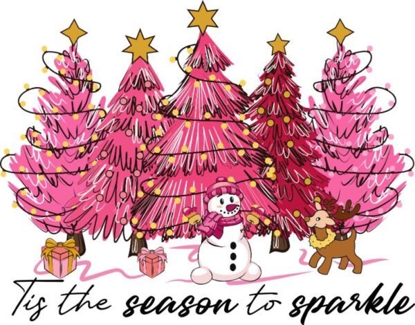 Heat transfers Iron on stickers  Chrismas winter 1898 for Tshirts Iron on Decal Patches Stickers Clothes Hat Pillows DIY Crafts