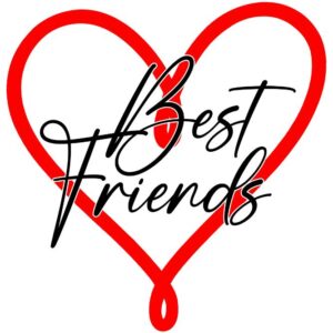 Heat transfers Iron on stickers   friends bestie 16 for Tshirts Iron on Decal Patches Stickers Clothes Hat Pillows DIY Crafts