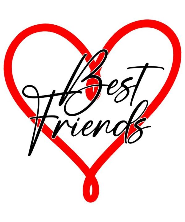 Heat transfers Iron on stickers   friends bestie 16 for Tshirts Iron on Decal Patches Stickers Clothes Hat Pillows DIY Crafts