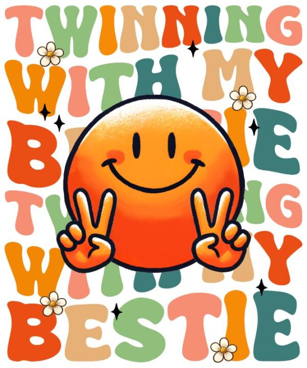 Heat transfers Iron on stickers   friends bestie 21 for Tshirts Iron on Decal Patches Stickers Clothes Hat Pillows DIY Crafts