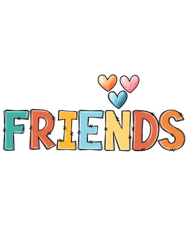 Heat transfers Iron on stickers   friends bestie 23 for Tshirts Iron on Decal Patches Stickers Clothes Hat Pillows DIY Crafts