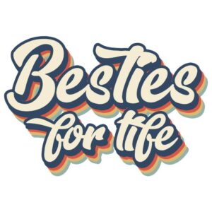 Heat transfers Iron on stickers   friends bestie 3 for Tshirts Iron on Decal Patches Stickers Clothes Hat Pillows DIY Crafts