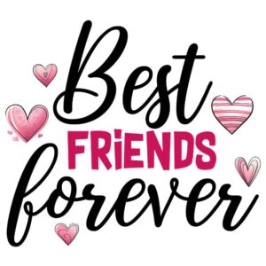 Heat transfers Iron on stickers   friends bestie 9 for Tshirts Iron on Decal Patches Stickers Clothes Hat Pillows DIY Crafts