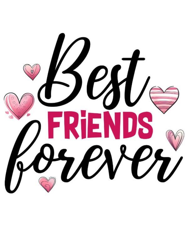 Heat transfers Iron on stickers   friends bestie 9 for Tshirts Iron on Decal Patches Stickers Clothes Hat Pillows DIY Crafts