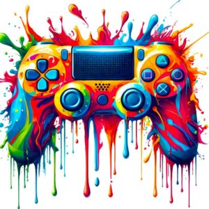 Heat transfers Iron on stickers  Game controller headphones 13 for Tshirts Iron on Decal Patches Stickers Clothes Hat Pillows DIY Crafts