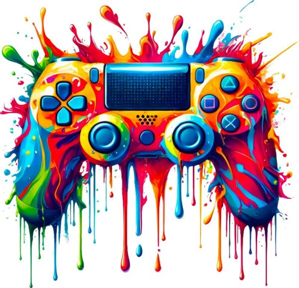 Heat transfers Iron on stickers  Game controller headphones 13 for Tshirts Iron on Decal Patches Stickers Clothes Hat Pillows DIY Crafts