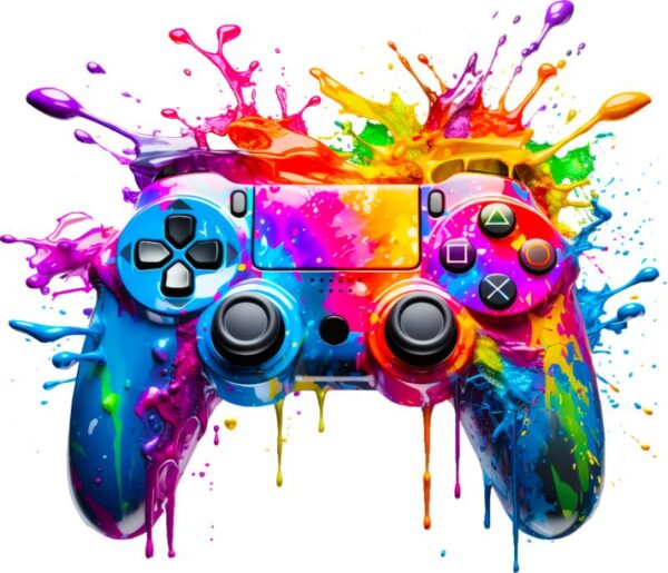 Heat transfers Iron on stickers  Game controller headphones 14 for Tshirts Iron on Decal Patches Stickers Clothes Hat Pillows DIY Crafts