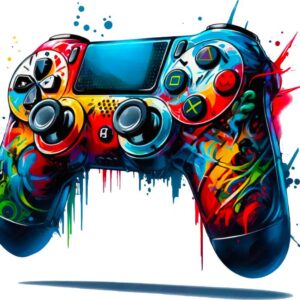 Heat transfers Iron on stickers  Game controller headphones 15 for Tshirts Iron on Decal Patches Stickers Clothes Hat Pillows DIY Crafts