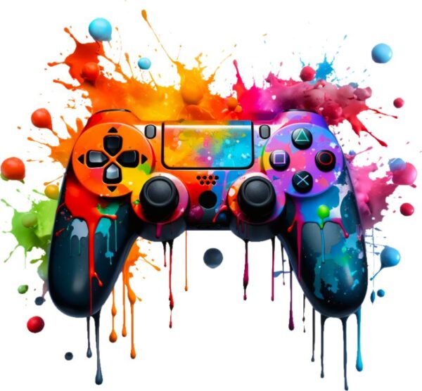 Heat transfers Iron on stickers  Game controller headphones 16 for Tshirts Iron on Decal Patches Stickers Clothes Hat Pillows DIY Crafts