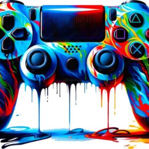 Heat transfers Iron on stickers  Game controller headphones 17 for Tshirts Iron on Decal Patches Stickers Clothes Hat Pillows DIY Crafts
