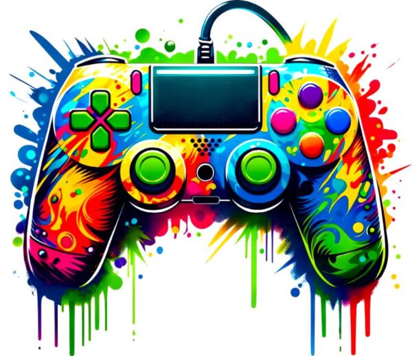 Heat transfers Iron on stickers  Game controller headphones 19 for Tshirts Iron on Decal Patches Stickers Clothes Hat Pillows DIY Crafts