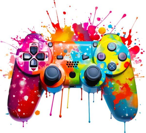 Heat transfers Iron on stickers  Game controller headphones 20 for Tshirts Iron on Decal Patches Stickers Clothes Hat Pillows DIY Crafts