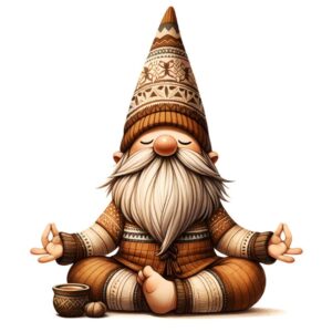 Heat transfers Iron on stickers  Gnome Elf Dwarf 129 for Tshirts Iron on Decal Patches Stickers Clothes Hat Pillows DIY Crafts