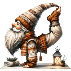 Heat transfers Iron on stickers  Gnome Elf Dwarf 141 for Tshirts Iron on Decal Patches Stickers Clothes Hat Pillows DIY Crafts