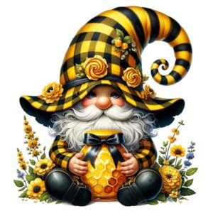 Heat transfers Iron on stickers  Gnome Elf Dwarf 41 for Tshirts Iron on Decal Patches Stickers Clothes Hat Pillows DIY Crafts