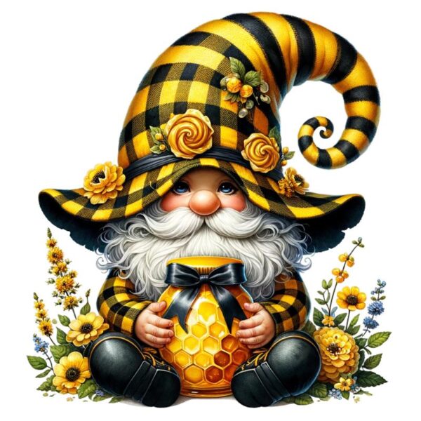 Heat transfers Iron on stickers  Gnome Elf Dwarf 41 for Tshirts Iron on Decal Patches Stickers Clothes Hat Pillows DIY Crafts