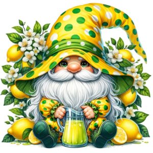 Heat transfers Iron on stickers  Gnome Elf Dwarf 57 for Tshirts Iron on Decal Patches Stickers Clothes Hat Pillows DIY Crafts