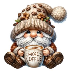 Heat transfers Iron on stickers  Gnome Elf Dwarf 61 for Tshirts Iron on Decal Patches Stickers Clothes Hat Pillows DIY Crafts