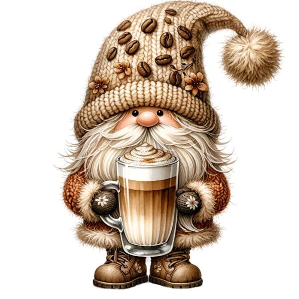 Heat transfers Iron on stickers  Gnome Elf Dwarf 81 for Tshirts Iron on Decal Patches Stickers Clothes Hat Pillows DIY Crafts