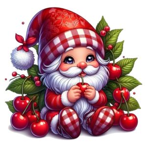 Heat transfers Iron on stickers  Gnome Elf Dwarf 93 for Tshirts Iron on Decal Patches Stickers Clothes Hat Pillows DIY Crafts