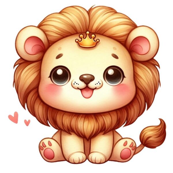 Heat transfers Iron on stickers  Lion 1 for Tshirts Iron on Decal Patches Stickers Clothes Hat Pillows DIY Crafts