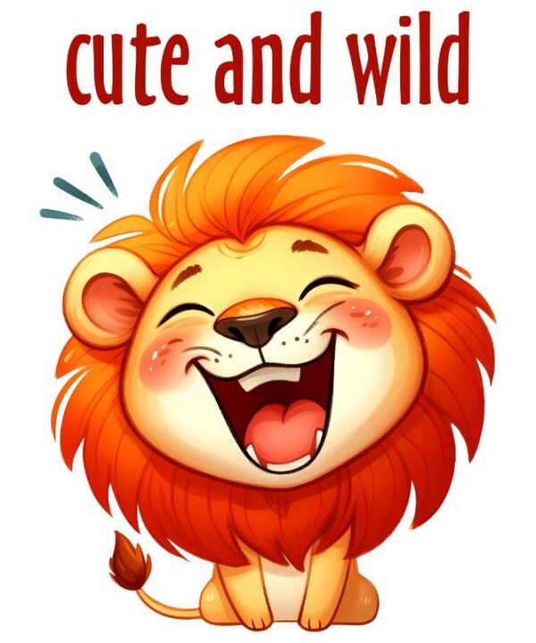 Heat transfers Iron on stickers  Lion 12 for Tshirts Iron on Decal Patches Stickers Clothes Hat Pillows DIY Crafts