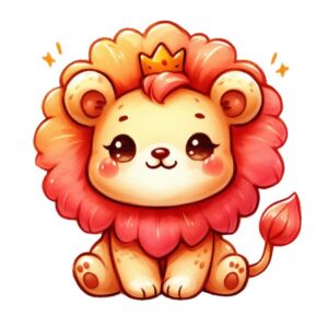 Heat transfers Iron on stickers  Lion 2 for Tshirts Iron on Decal Patches Stickers Clothes Hat Pillows DIY Crafts
