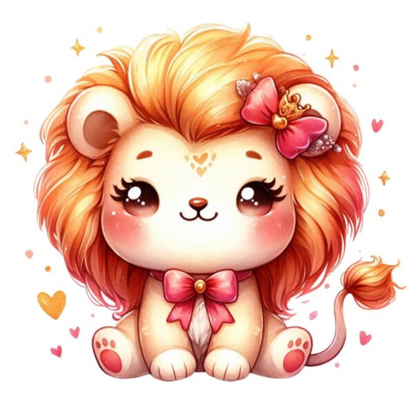 Heat transfers Iron on stickers  Lion 3 for Tshirts Iron on Decal Patches Stickers Clothes Hat Pillows DIY Crafts
