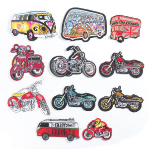 Cartoon Embroidery Cloth Sticker Shoe Hat Bag Clothing Accessories Adhesive Patches Sticker