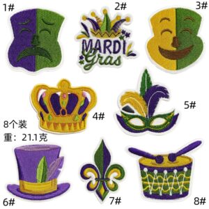carnival cloth sticker party ornament foreign trade supply wholesale computer embroidery festive sticker fireworksEmbroidered Iron on Patches for Clothes, Dress, Hat, Jeans, DIY Accessories Patches for Caps Backpacks Vest Harness -JY