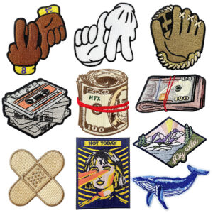 dollar embroidery embroidery cloth sticker