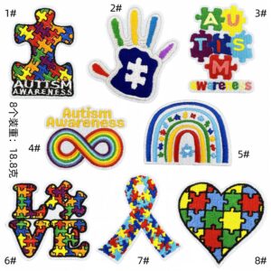 Personalized cartoon color embroidery care cloth sticker embroidery patches spot wholesale computer embroidery clothing accessoriesEmbroidered Iron on Patches for Clothes, Dress, Hat, Jeans, DIY Accessories Patches for Caps Backpacks Vest Harness -JY