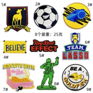 popular personality trendy cool basketball embroidery cloth sticker decorative clothes patches sticker repair hole trendy brand embroidery chapter flowerEmbroidered Iron on Patches for Clothes, Dress, Hat, Jeans, DIY Accessories Patches for Caps Backpacks Vest Harness -JY