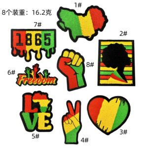 Black Moonface Decal Rainbow Pattern Embroidery Cloth Sticker Computer Embroidery Clothing Accessories patches Spot WholesaleEmbroidered Iron on Patches for Clothes, Dress, Hat, Jeans, DIY Accessories Patches for Caps Backpacks Vest Harness -JY