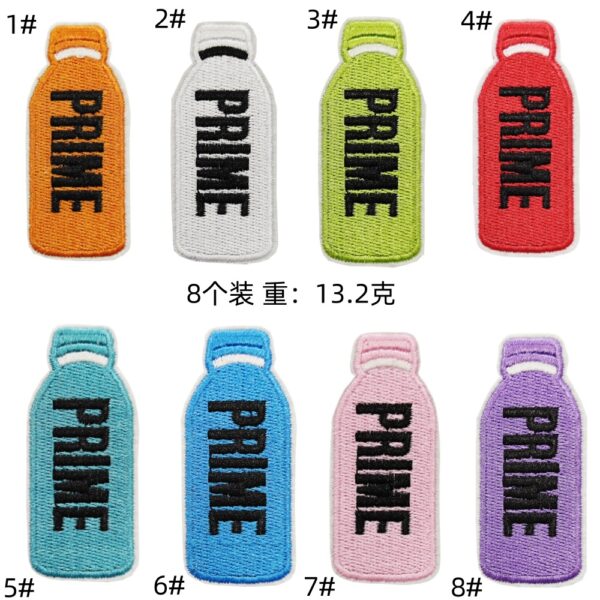 colorful cup cover embroidery cloth sticker water cup cake women's sweater hole repair clothing cloth label factory direct salesEmbroidered Iron on Patches for Clothes, Dress, Hat, Jeans, DIY Accessories Patches for Caps Backpacks Vest Harness -JY
