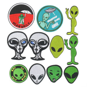 Embroidery Cartoon Embroidery Cloth Sticker Adhesive DIY Hole Patches Sticker hat sock Clothing Accessories