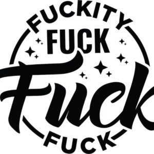 Heat transfers Iron on stickers  Obscene Curse Swear Bad words 107 for Tshirts Iron on Decal Patches Stickers Clothes Hat Pillows DIY Crafts