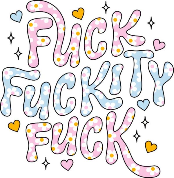 Heat transfers Iron on stickers  Obscene Curse Swear Bad words 156 for Tshirts Iron on Decal Patches Stickers Clothes Hat Pillows DIY Crafts