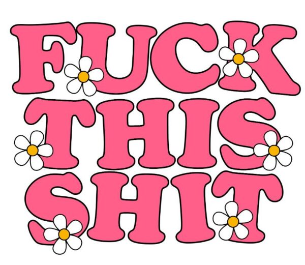 Heat transfers Iron on stickers  Obscene Curse Swear Bad words 179 for Tshirts Iron on Decal Patches Stickers Clothes Hat Pillows DIY Crafts