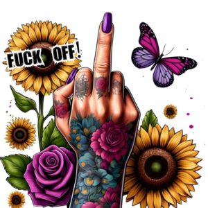 Heat transfers Iron on stickers  Obscene Curse Swear Bad words 81 for Tshirts Iron on Decal Patches Stickers Clothes Hat Pillows DIY Crafts