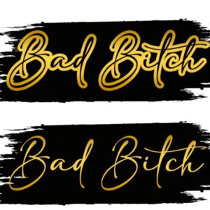 Heat transfers Iron on stickers  Obscene Curse Swear Bad words 97 for Tshirts Iron on Decal Patches Stickers Clothes Hat Pillows DIY Crafts