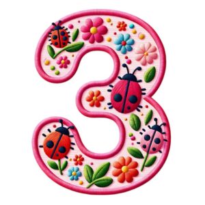 Heat transfers Iron on stickers  Pink letter 30 for Tshirts Iron on Decal Patches Stickers Clothes Hat Pillows DIY Crafts