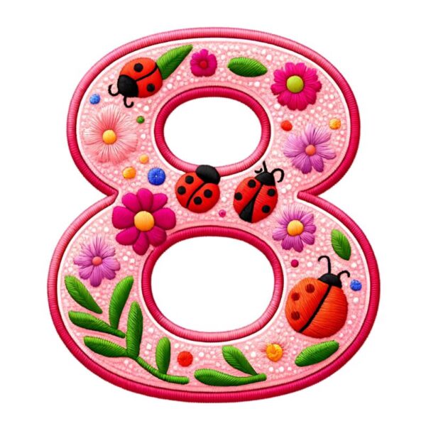 Heat transfers Iron on stickers  Pink letter 35 for Tshirts Iron on Decal Patches Stickers Clothes Hat Pillows DIY Crafts