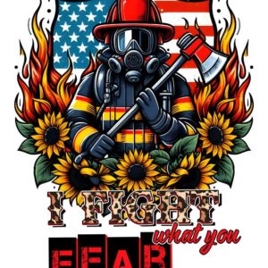 Heat transfers Iron on stickers  Police Firefighter 13 for Tshirts Iron on Decal Patches Stickers Clothes Hat Pillows DIY Crafts
