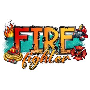 Heat transfers Iron on stickers  Police Firefighter 22 for Tshirts Iron on Decal Patches Stickers Clothes Hat Pillows DIY Crafts