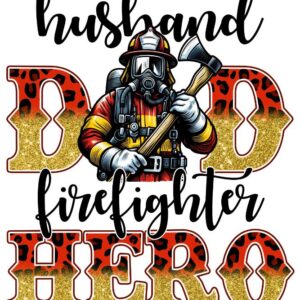 Heat transfers Iron on stickers  Police Firefighter 29 for Tshirts Iron on Decal Patches Stickers Clothes Hat Pillows DIY Crafts