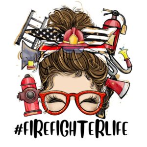 Heat transfers Iron on stickers  Police Firefighter 31 for Tshirts Iron on Decal Patches Stickers Clothes Hat Pillows DIY Crafts