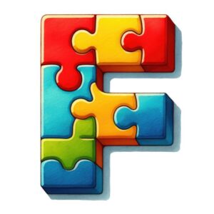 Heat transfers Iron on stickers  Puzzle letter 16 for Tshirts Iron on Decal Patches Stickers Clothes Hat Pillows DIY Crafts