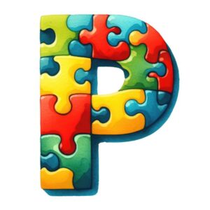 Heat transfers Iron on stickers  Puzzle letter 26 for Tshirts Iron on Decal Patches Stickers Clothes Hat Pillows DIY Crafts